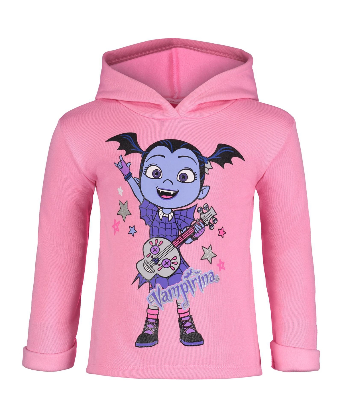 Disney Vampirina Girls Pullover Fleece Hoodie and Leggings Outfit Set Toddler Child