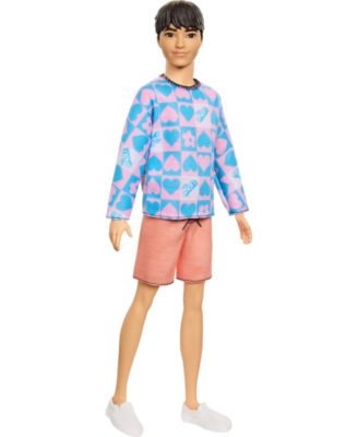 Barbie Fashionistas Ken Doll 219 with Slender Body and Removable
