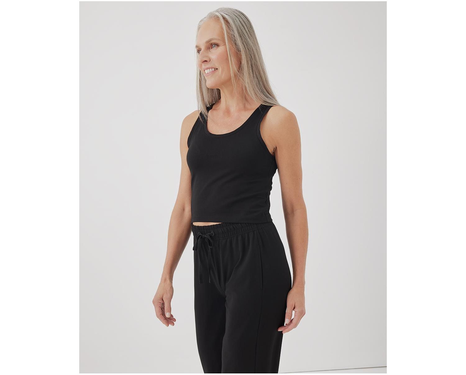 Women's Cotton Cool Stretch Fitted Lounge Tank
