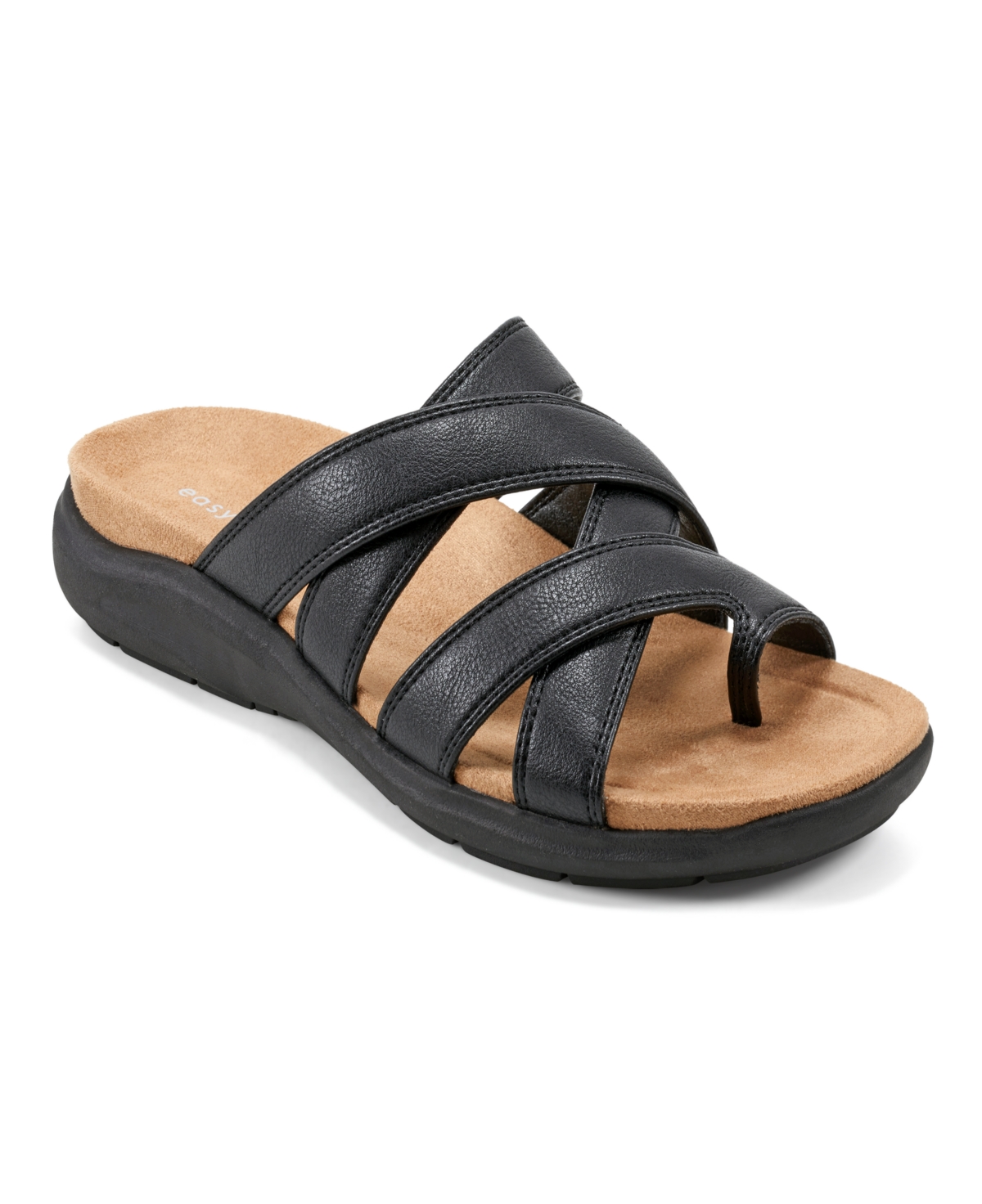 Women's Westly Strappy Casual Flat Sandals - Cognac