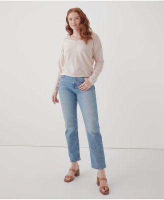 Organic Cotton Classic Fine Knit Relaxed Sweater