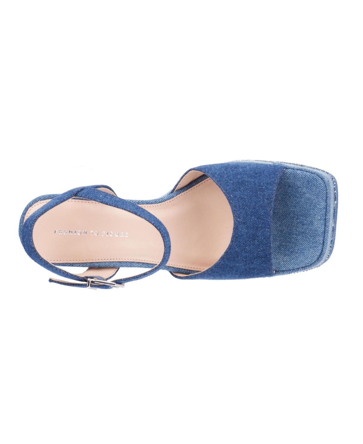 Fashion To Figure Women's Imogen Platform Heel Sandal - Wide Width