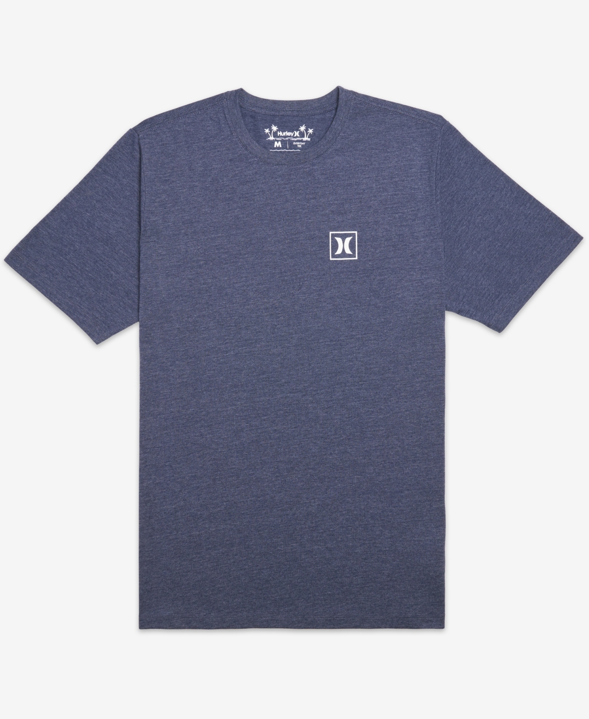 Hurley Men's Icon Boxed Short Sleeves T-shirt In Obsidian