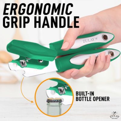 Heavy Duty Wide Grip Smooth Edge 2 in 1 Can Opener