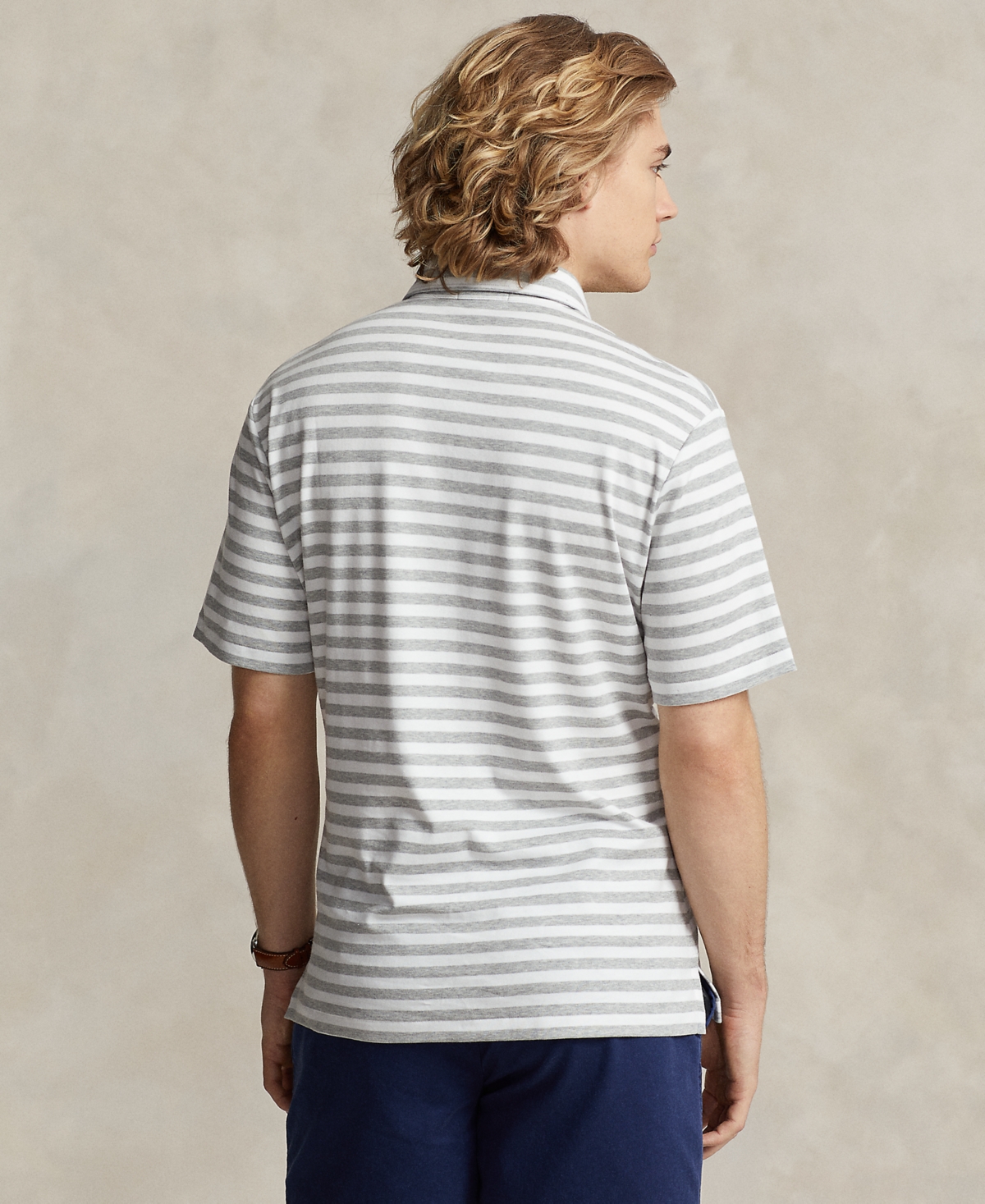 Polo Ralph Lauren Men's Classic-Fit Soft Cotton Polo Shirt -white