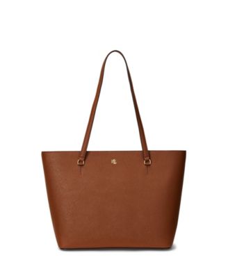Crosshatch Leather Medium Karly Shopper Tote