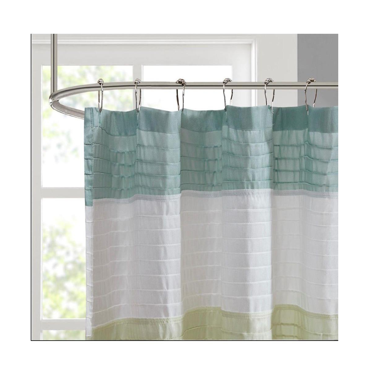 Home Outfitters Faux Silk Shower Curtain 72x72