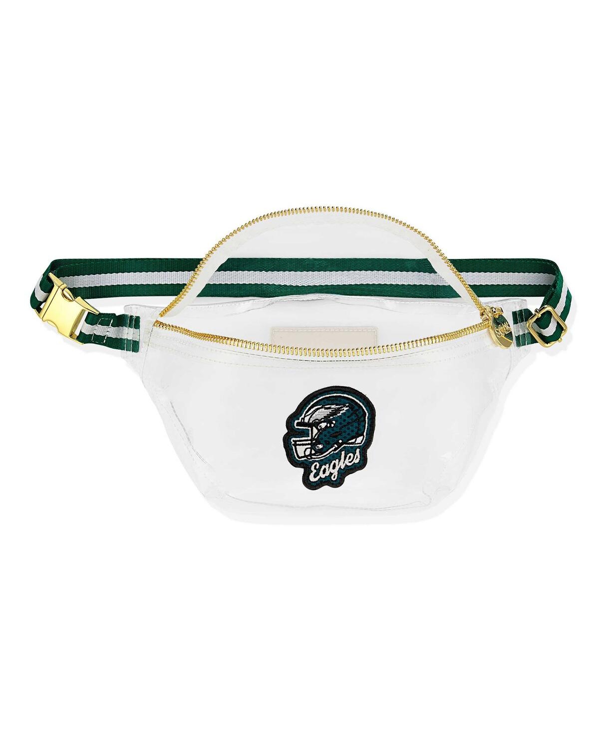 Shop Stoney Clover Women's  Philadelphia Eagles Stadium Clear Belt Bag In Green