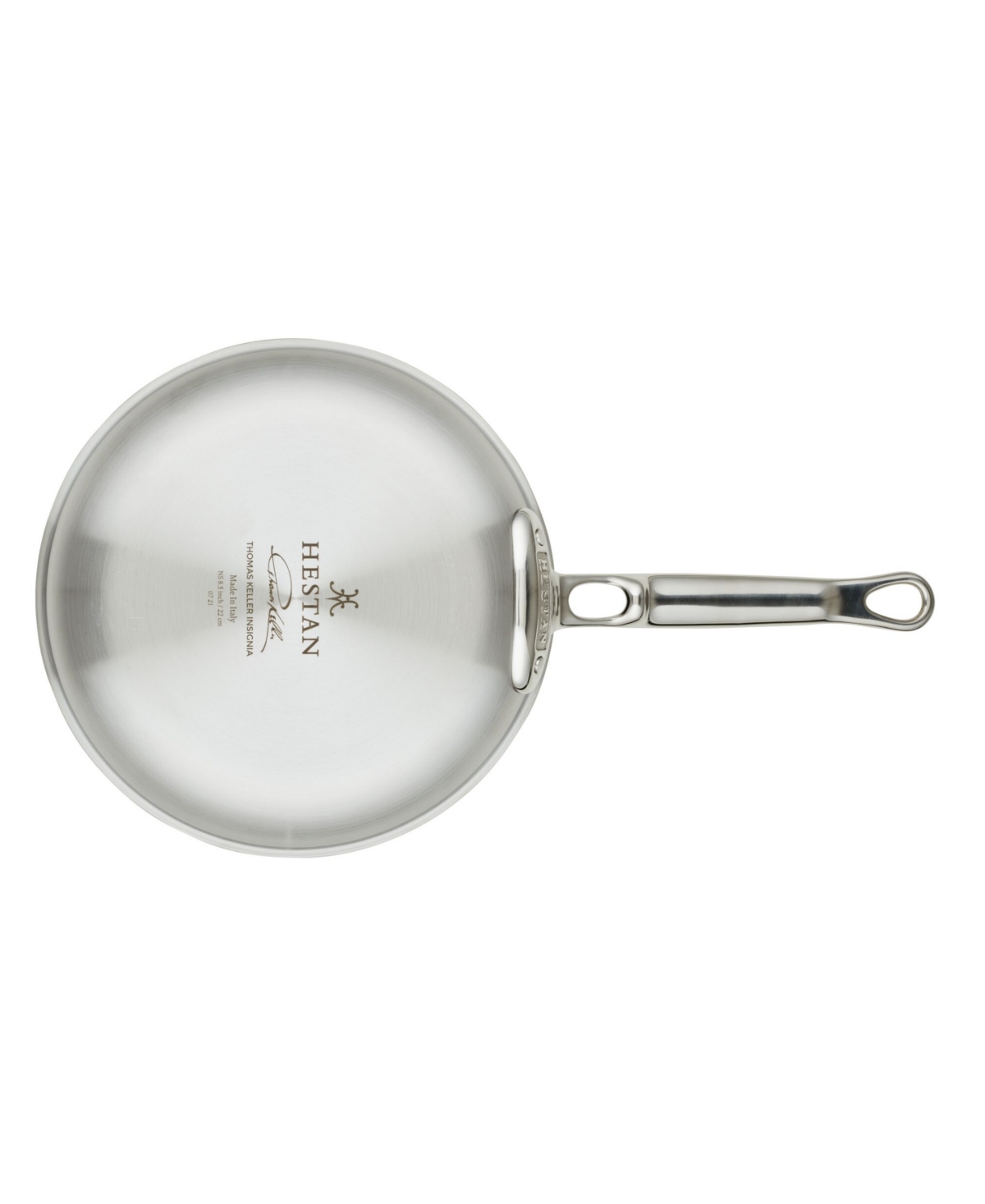 Hestan Thomas Keller Commercial Clad Titum Stainless Steel Nonstick Open Saute Pan