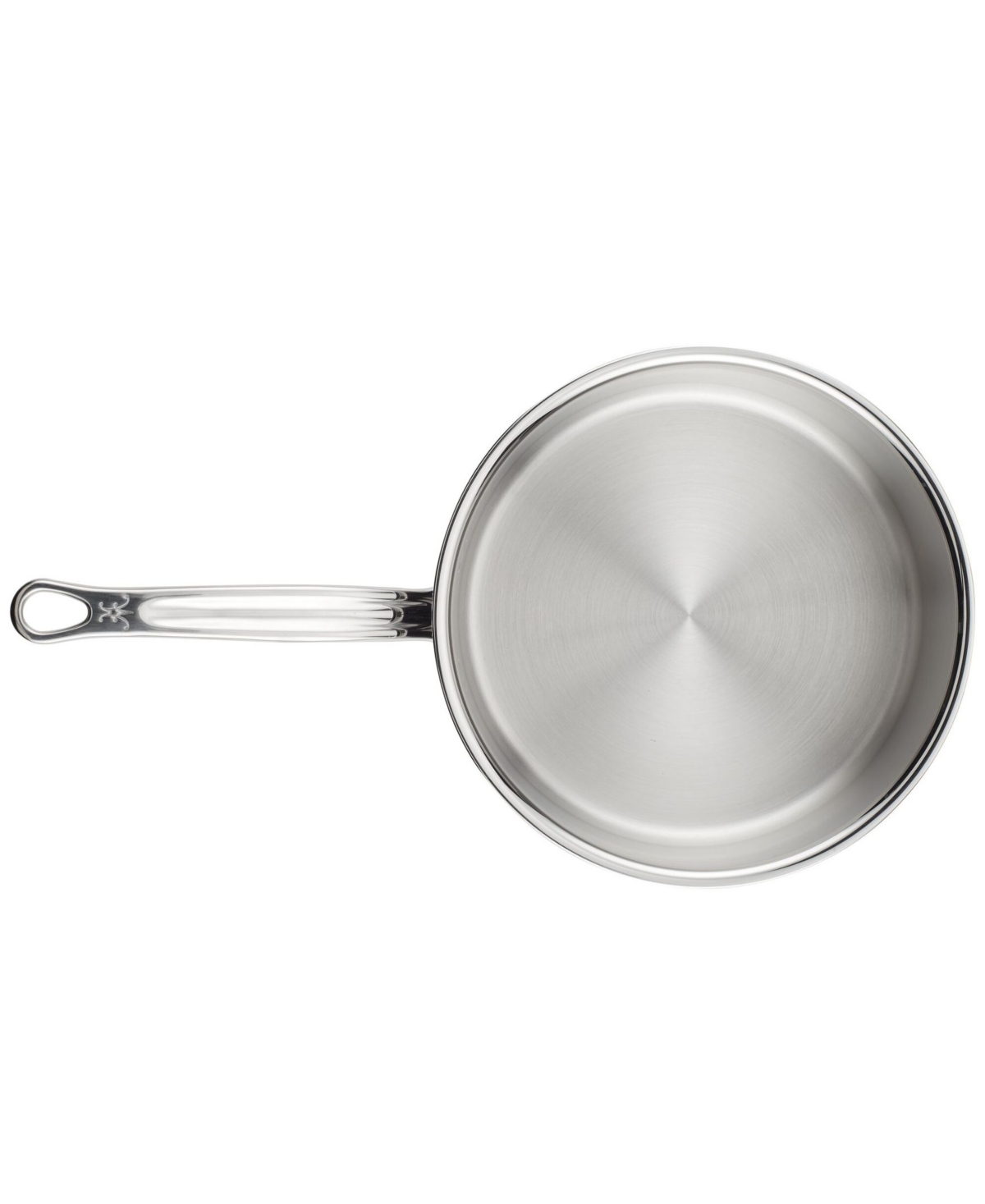 Shop Hestan Probond Clad Stainless Steel 3-quart Covered Saucepan In Silver