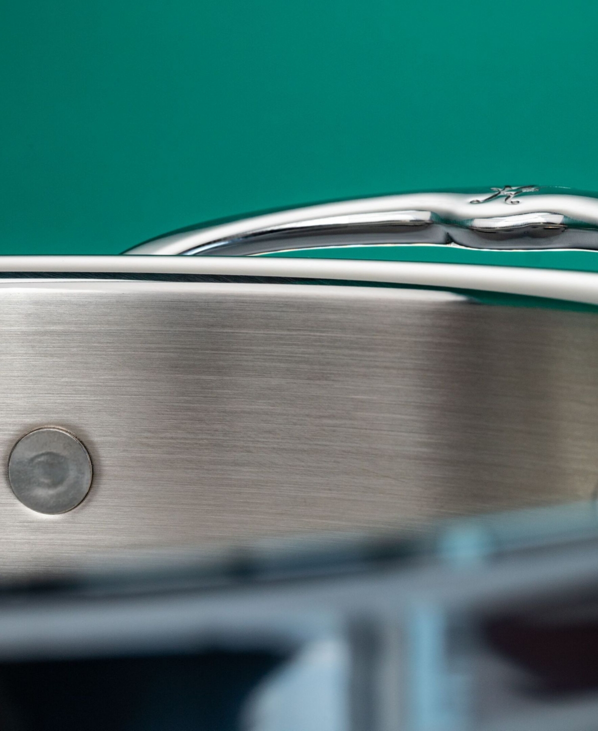Shop Hestan Probond Clad Stainless Steel 4-quart Covered Saucepan With Helper Handle In Silver
