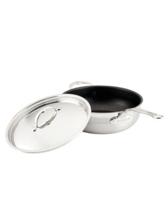 ProBond&reg; Clad Stainless Steel 5-Quart Covered Essential Pan with Helper Handle