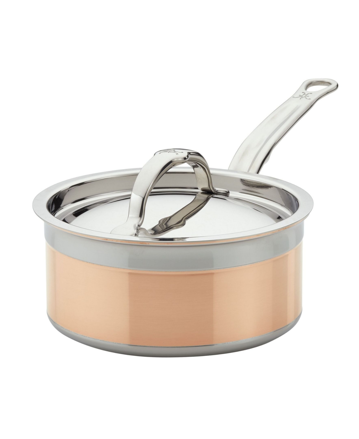 Shop Hestan Copperbond Copper Induction 1.5-quart Covered Saucepan