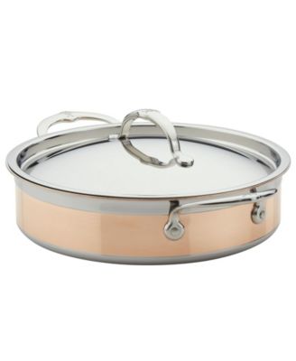CopperBond Copper Induction 3.5-Quart Covered Sauteuse