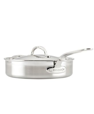 ProBond Clad TITUM&reg; Stainless Steel Nonstick 3-Quart Covered Saute Pan