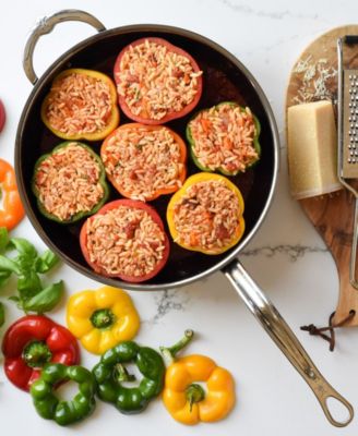 NanoBond Titanium Stainless Steel 5-Quart Covered Essential Pan with Helper Handle