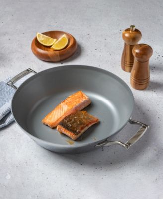 Tri-ply Stainless Steel 12" Non-stick Everyday Pan with Lid