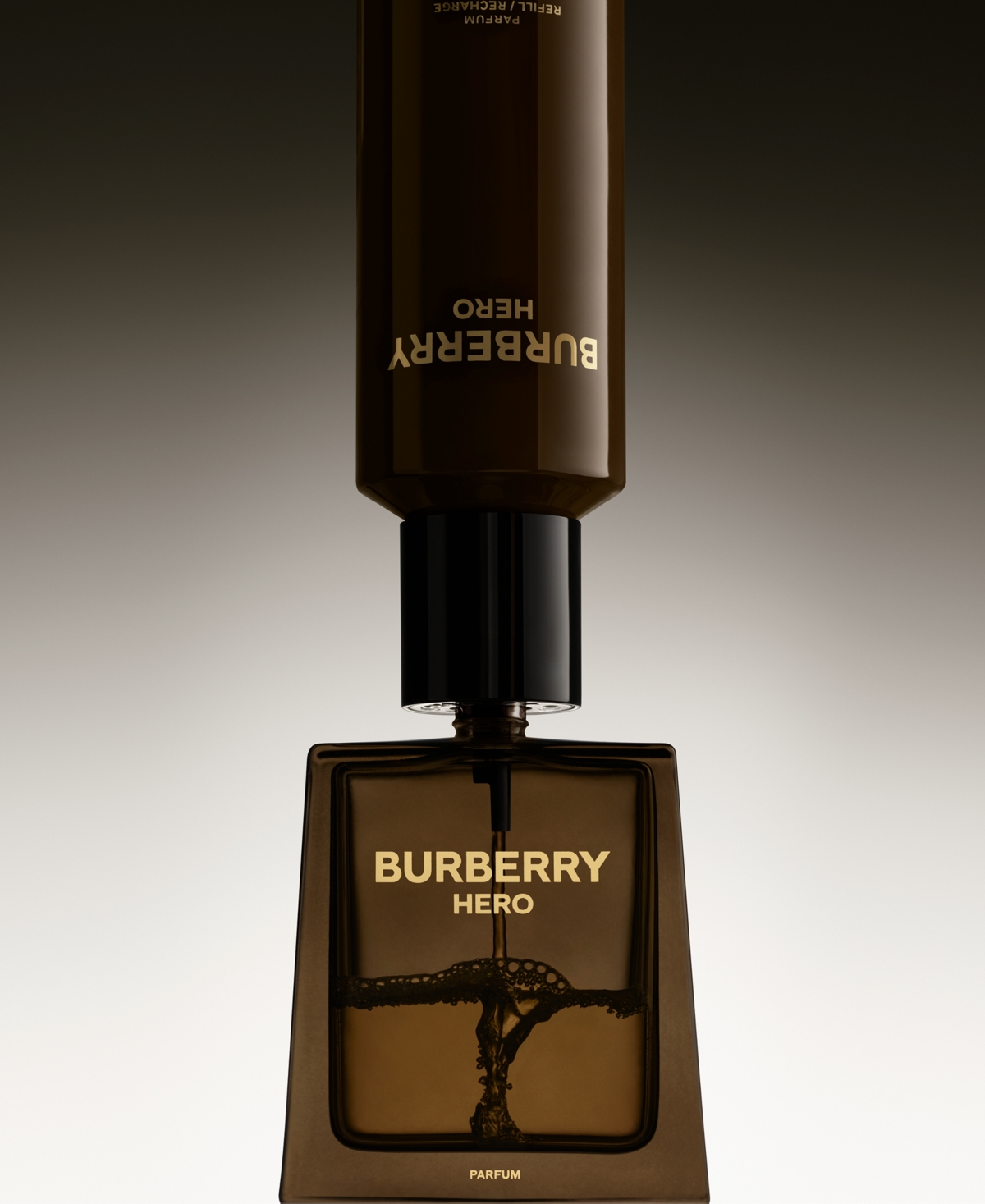 Shop Burberry Men's Hero Parfum Spray, 1.6 Oz. In No Color