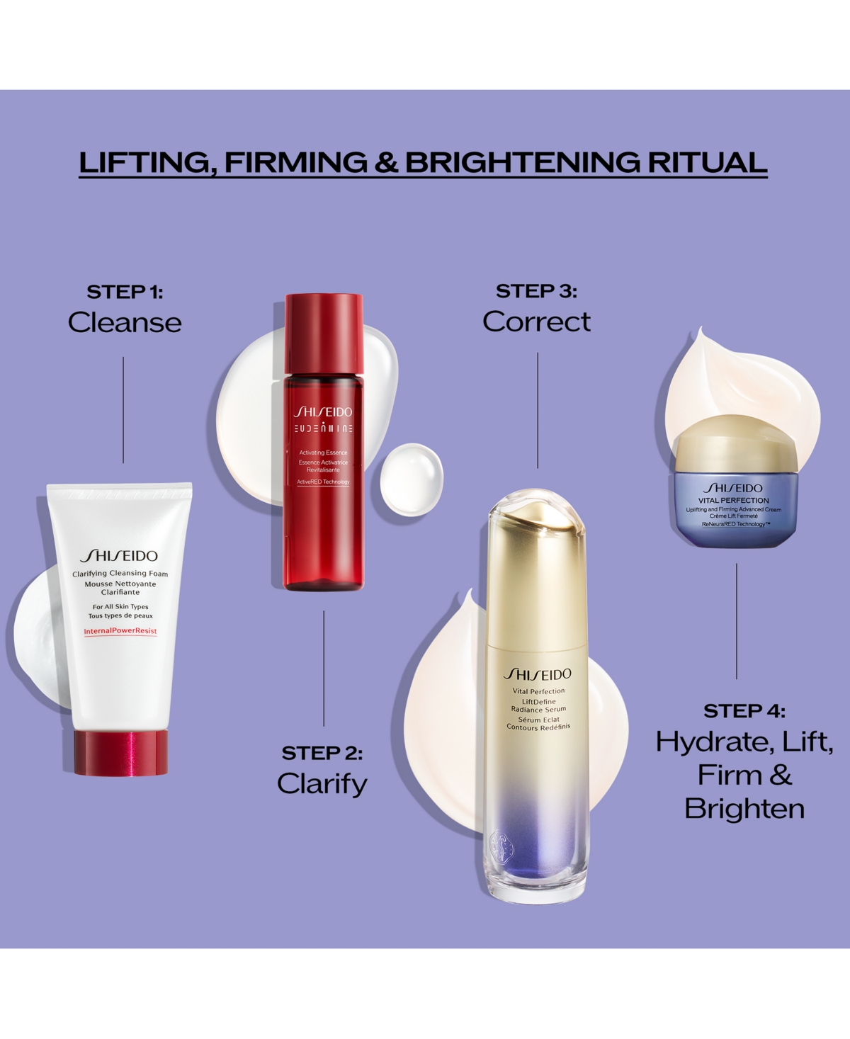 Shop Shiseido 4-pc. Lifting & Firming Ritual Skincare Set In No Color