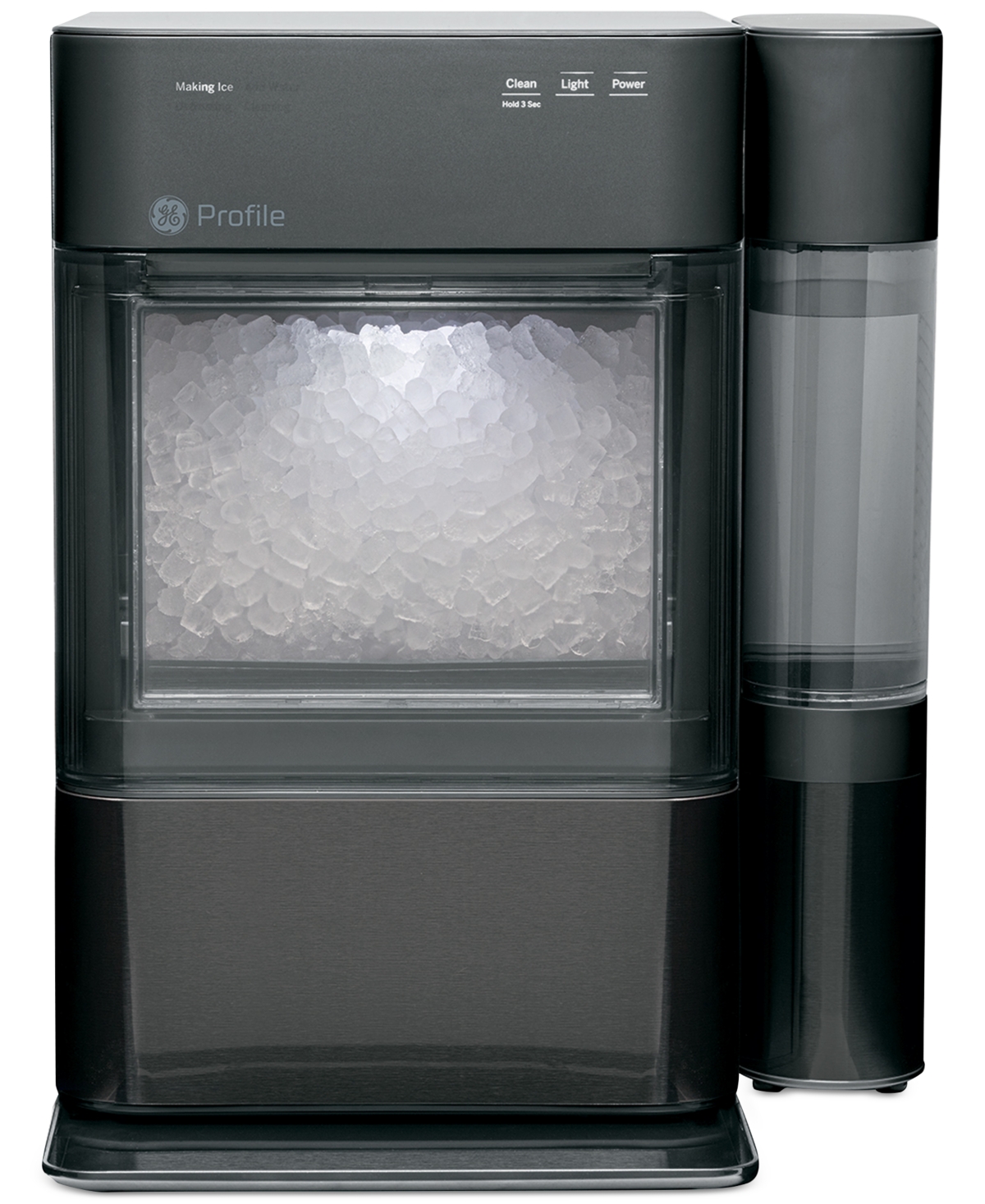 Shop Ge Appliances Profile Opal 2.0 Nugget Ice Maker In Black Stainless Steel