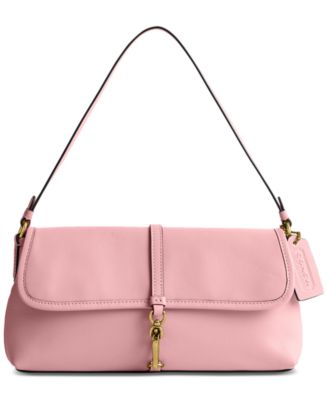 COACH Hamptons Small Leather Shoulder Bag Macy's