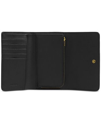 COACH Essential Medium Flap Leather Wallet Macy s