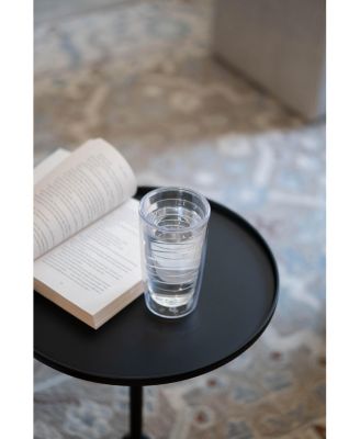 Tervis  Clear & Colorful Tabletop Made in USA Double Walled  Insulated Tumbler Travel Cup Keeps Drinks Cold & Hot, 16oz - 4pk, Clear