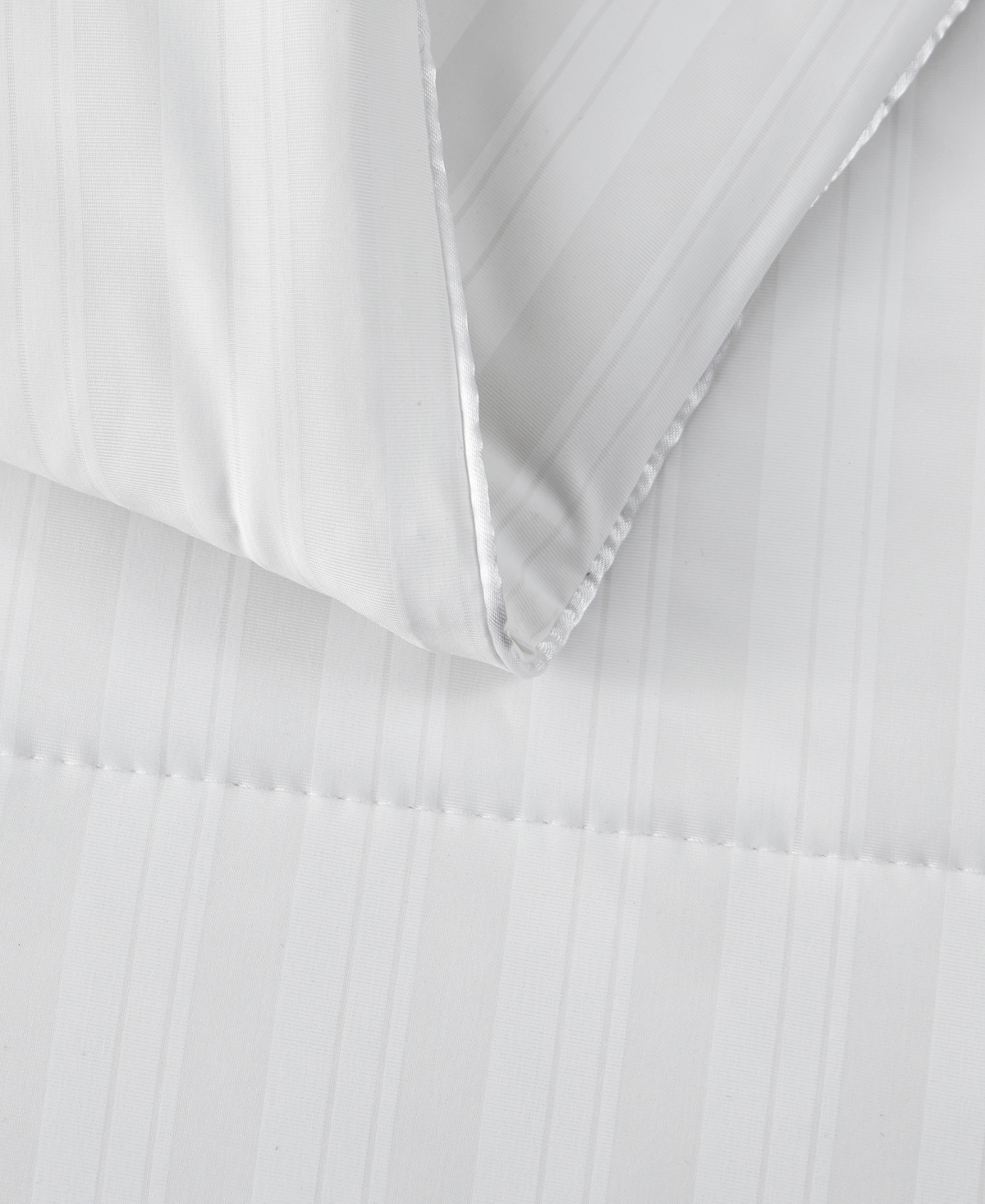 Shop Royal Luxe Cool Touch Down Alternative Comforter, Full/queen, Created For Macy's In White