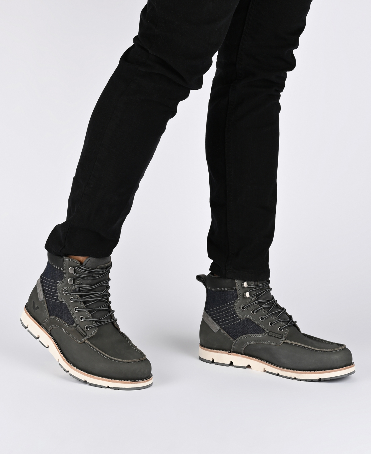 Territory Men's Mack 2.0 Cap Moc Toe Ankle Boots