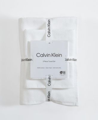 Eternity Solid Cotton Terry 3-Piece Towel Set