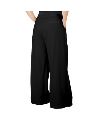 Plus Size High Waist Wide Leg Pants