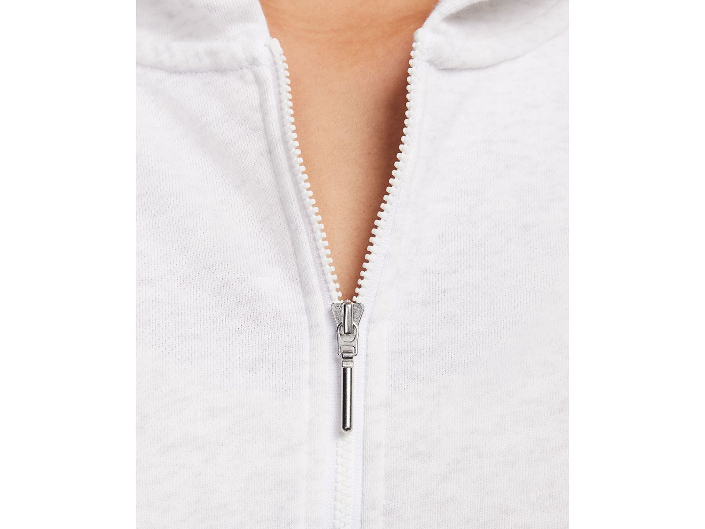 Женское худи Nike Sportswear Chill Terry Loose-Fit Full-Zip French-Terry, цвет: Берёзовый меланжевый / Коричневый — фото 6