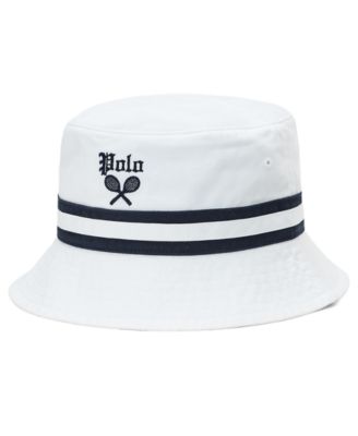 Polo Ralph Lauren Men s Striped Band Twill Bucket Hat Macy s