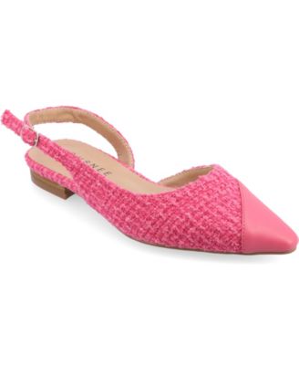 Women's Daphnne Pointed Toe Slingback Flats