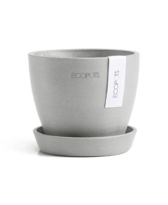 Antwerp Indoor and Outdoor Planter with Saucer, 4.5in