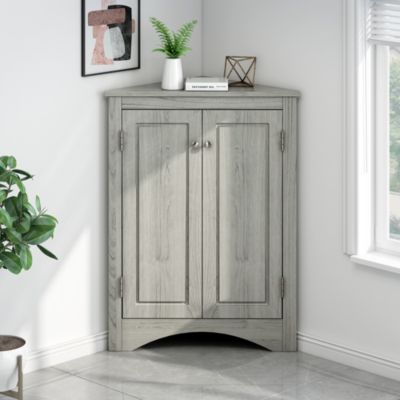  17 x 17 x 31 inches Adjustable Shelf Bathroom Storage Cabinet
