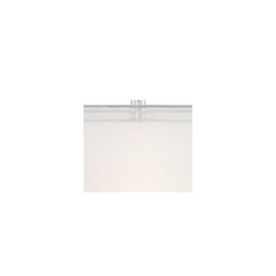 Proxima Modern Table Lamp 28" Tall Chrome Crisscrossing Metal Sheer Outer White Inner Rectangular Shade for Bedroom House Home