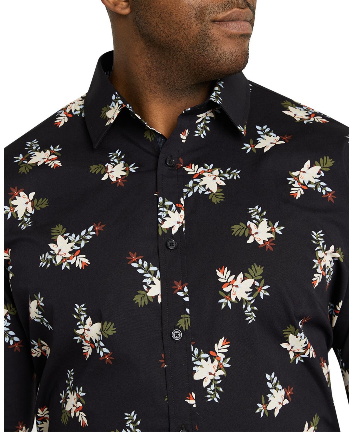 Johnny Bigg Big & Tall Sebastian Floral Shirt