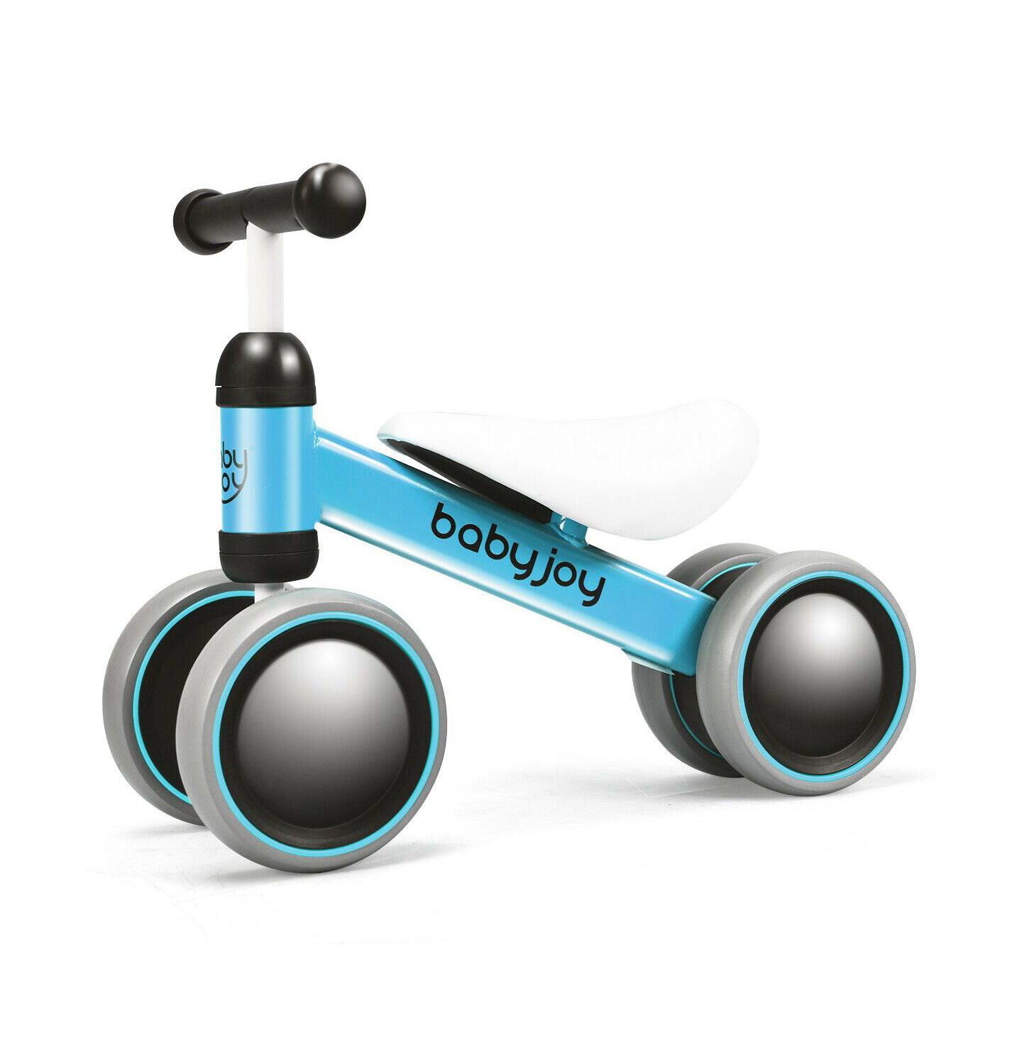 Детская игрушка SUGIFT 4 Wheels No-Pedal Baby Balance Bike for 9-24 Months with Steel Frame, Soft Handles and Astm Certified Build — фото 2