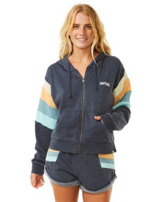 Rip Curl - Juniors' Surf Revival Front-Zip Fleece Hoodie