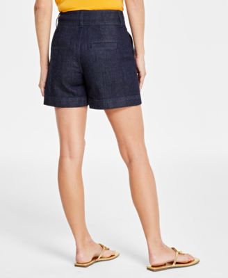I.N.C. International Concepts Women's High-Rise Denim Shorts, Created for Macy's 