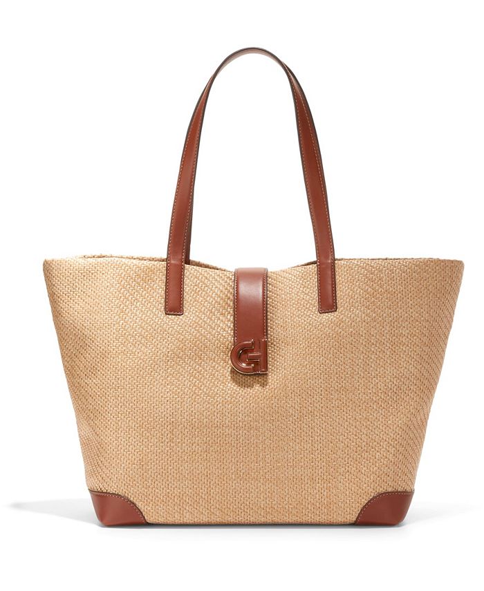 Straw discount handbags macys