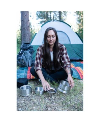 Stainless Steel Wood Burning Stove - Small