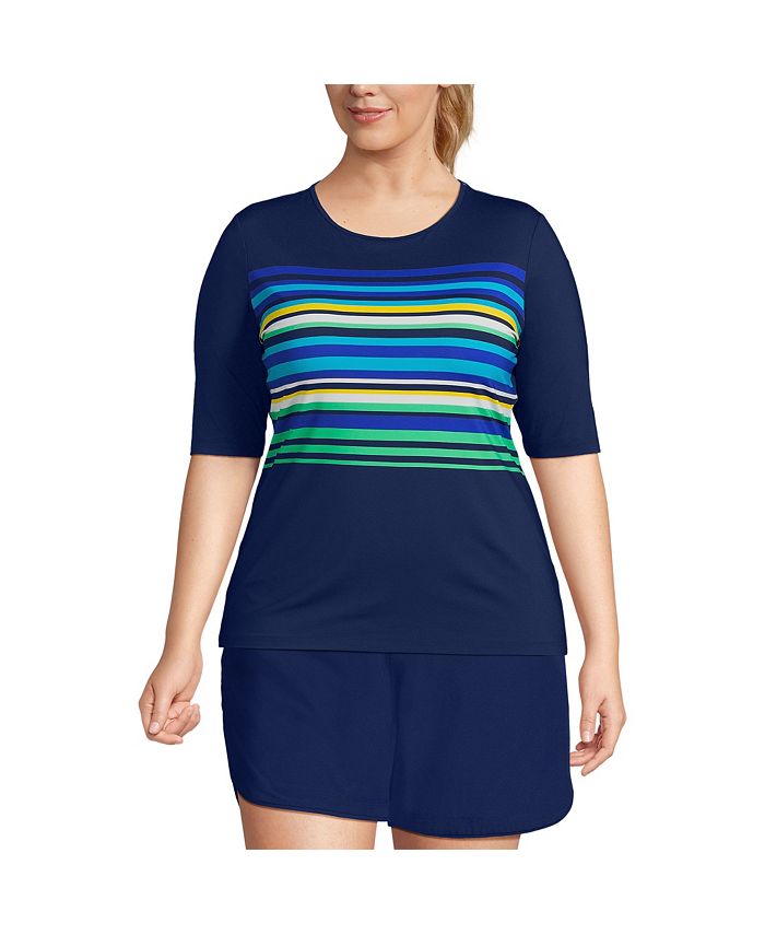 Lands end rash guard plus clearance size