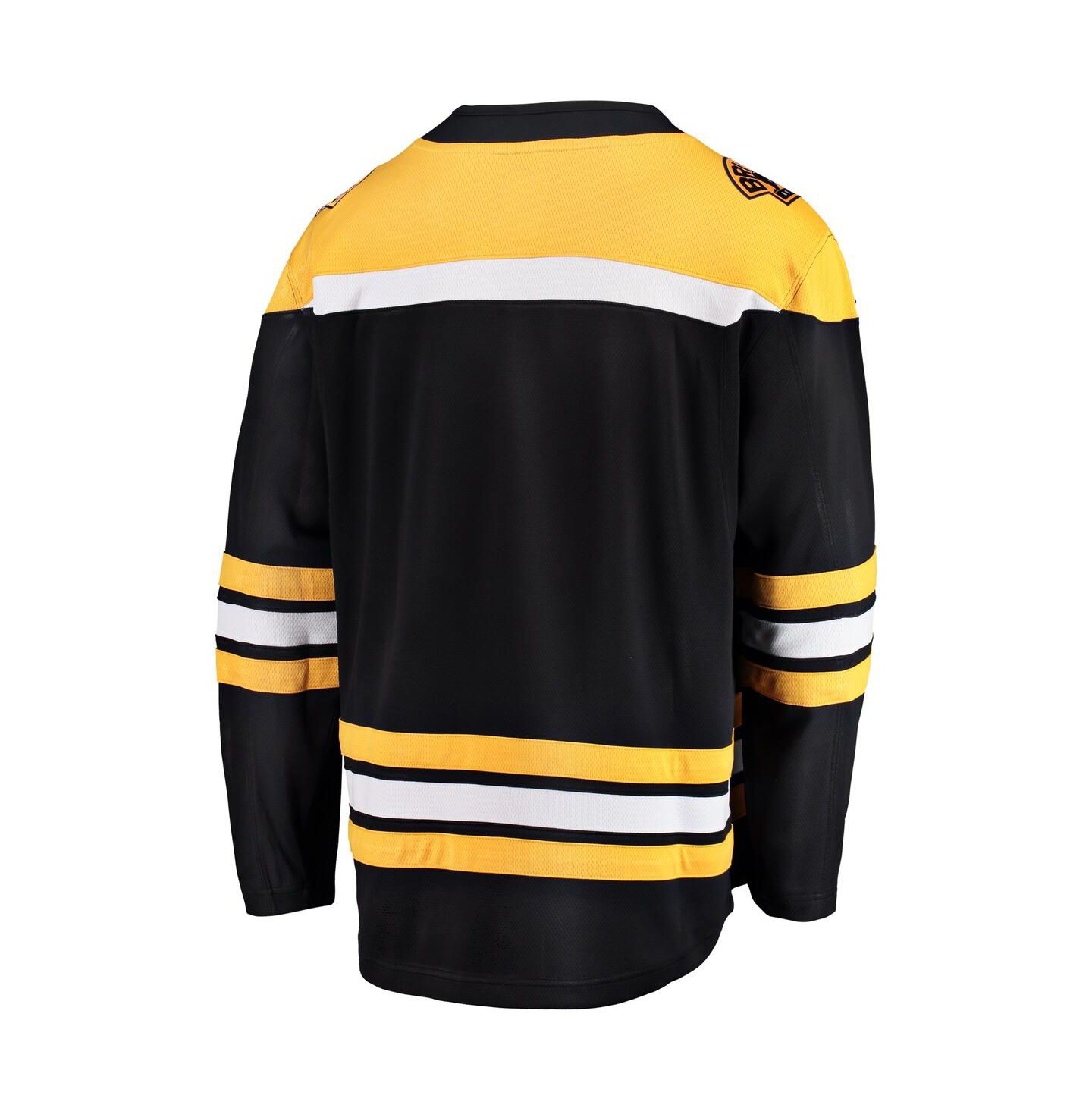 Мужской топ Fanatics Black Boston Bruins Breakaway Home Jersey — фото 2