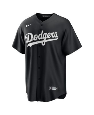 Men's Nike Black, White Los Angeles Dodgers Official Replica