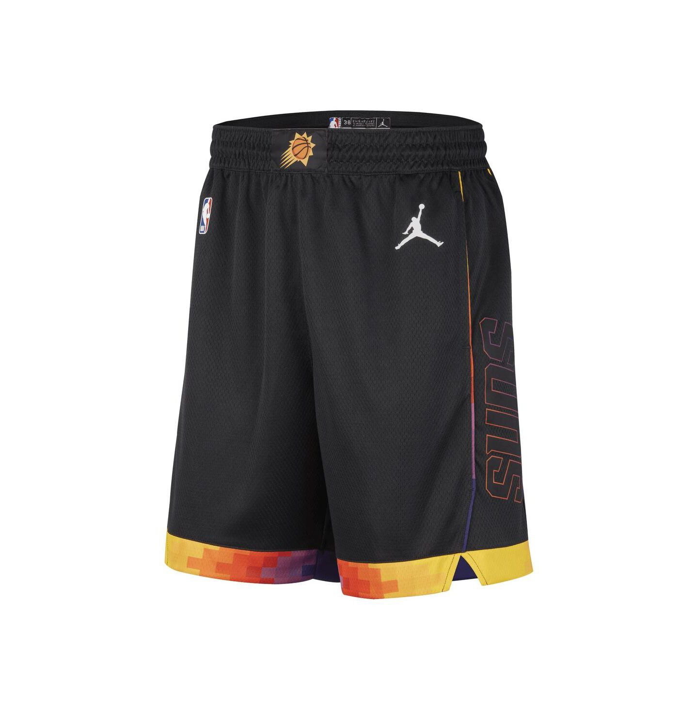 Мужские шорты Jordan Black Phoenix Suns 2022/2023 Statement Edition Swingman Performance — фото 4