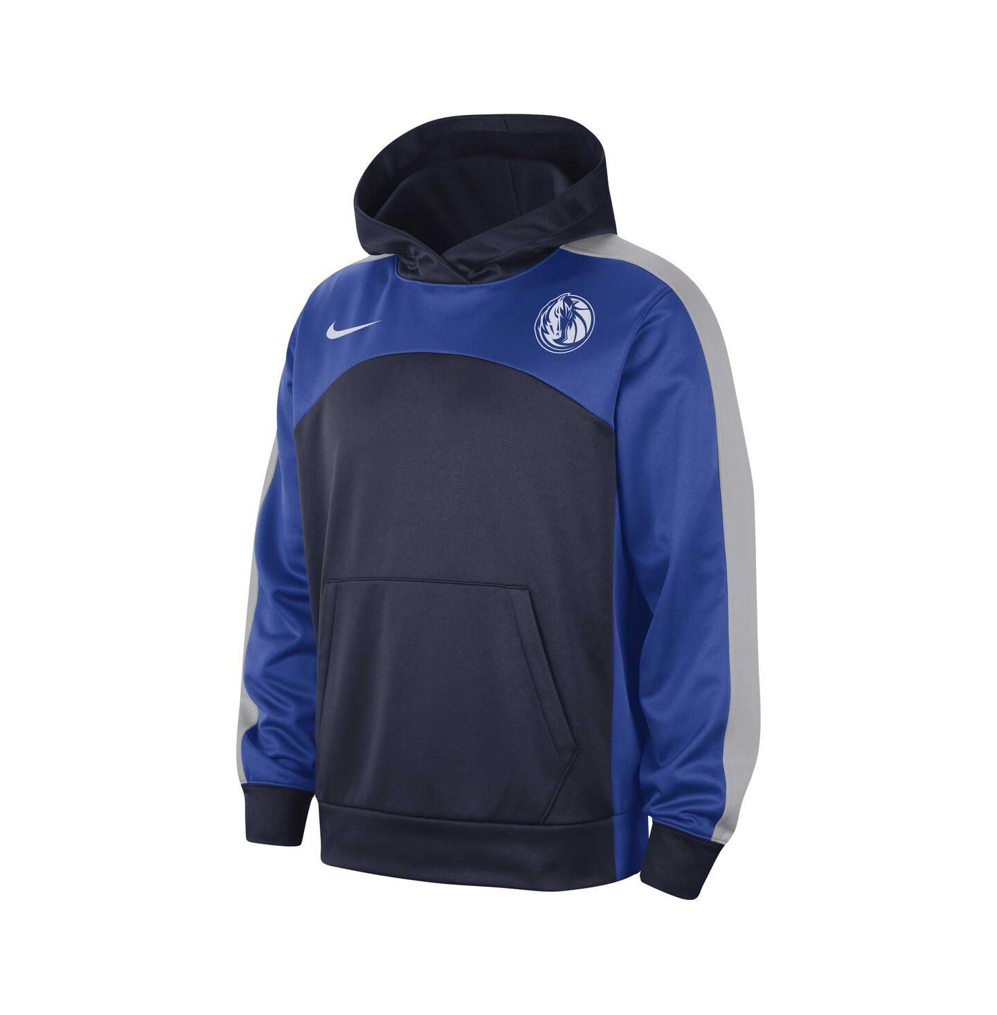 Мужское худи Nike Navy, Blue Dallas Mavericks Authentic Starting Five Force Performance Pullover — фото 3