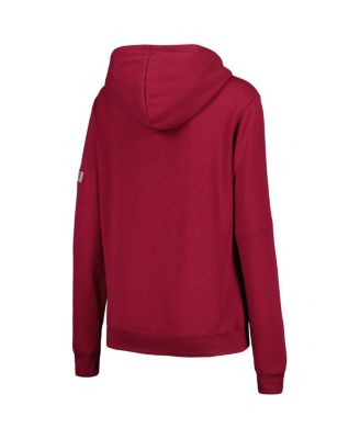 Women's Stadium Athletic Garnet Florida State Seminoles Big Logo Pullover Hoodie