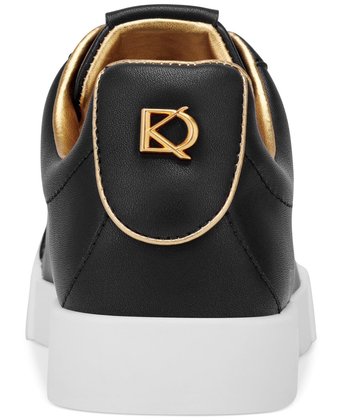 Shop Donna Karan Women's Donna Lace Up Sneakers In Gold